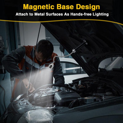 Magnetic Base Grill Lights – Ultra-Bright, Heat & Water Resistant Work Lamps (2-Pack)